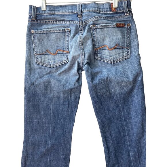 Vintage For all Mankind Jeans womens vintage 90s Y2K  27” waist 34 L - Picture 6 of 12